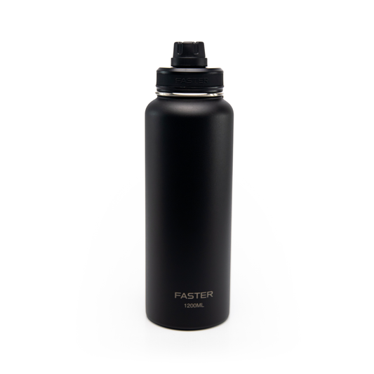 Garrafa Térmica Faster Black 1200ml - Essense Sand
