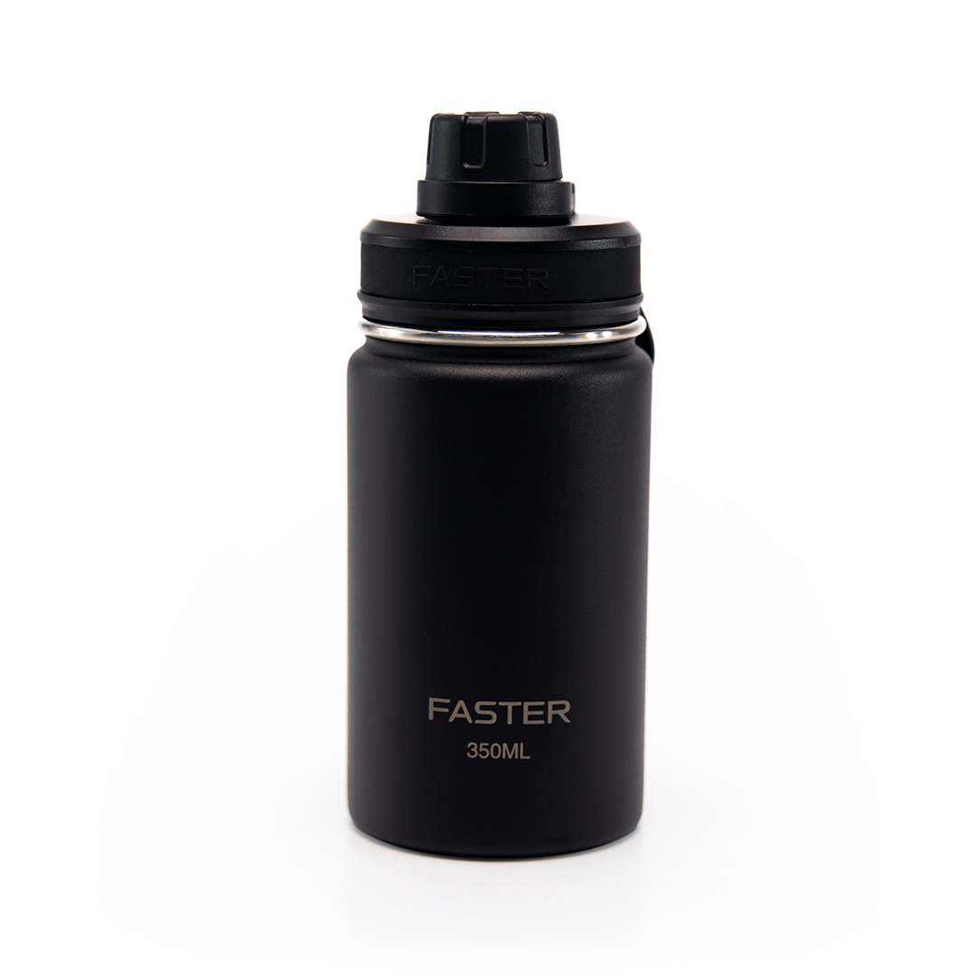 Garrafa Térmica Faster Black 350ml - Essense Sand
