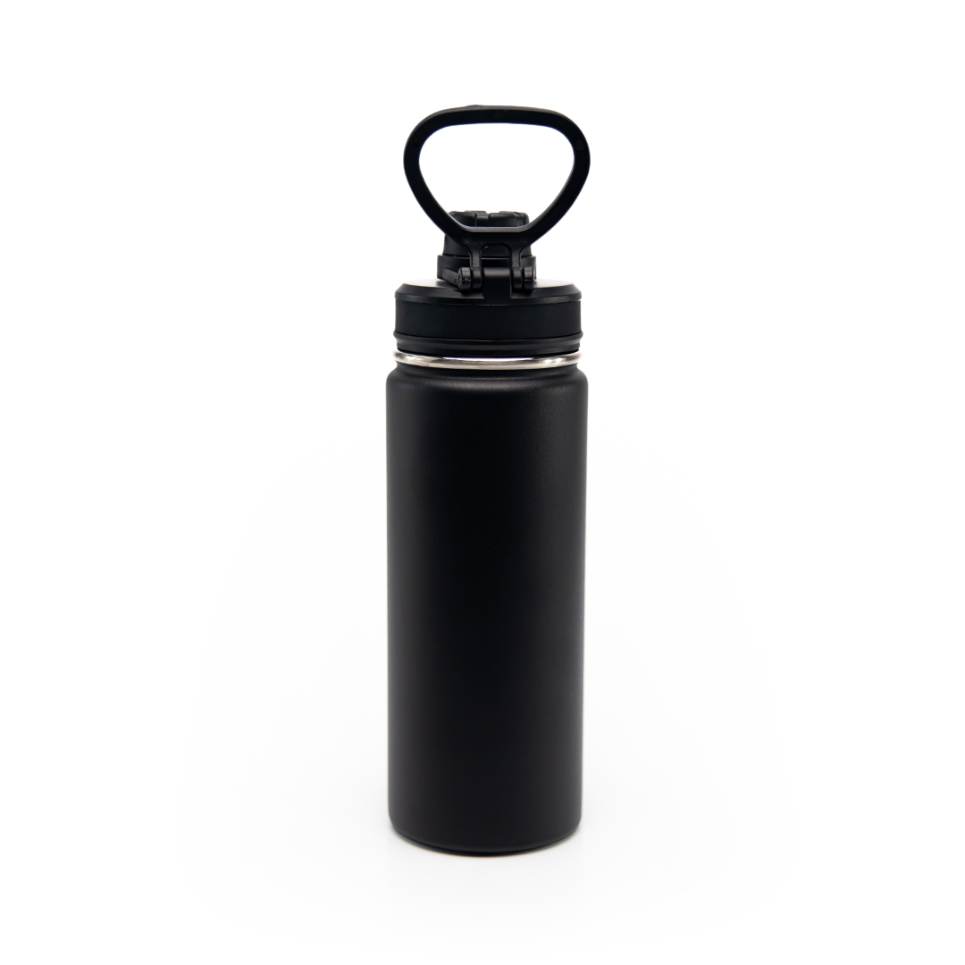 Garrafa Térmica Faster Black 500ml - Essense Sand