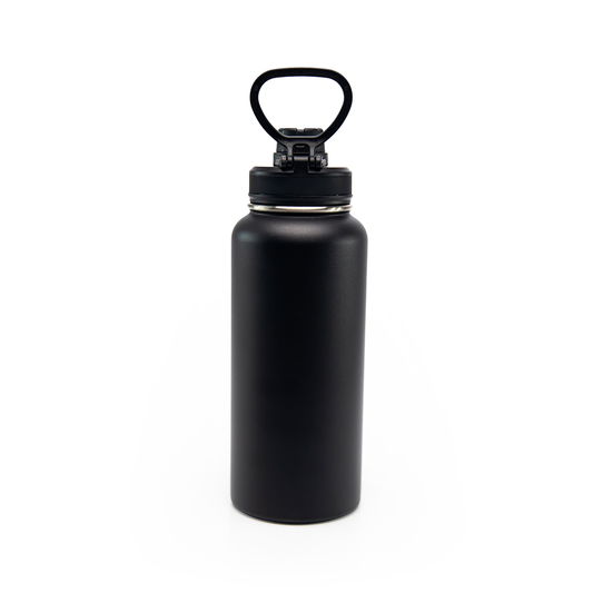 Garrafa Térmica Faster Black 900ml - Essense Sand