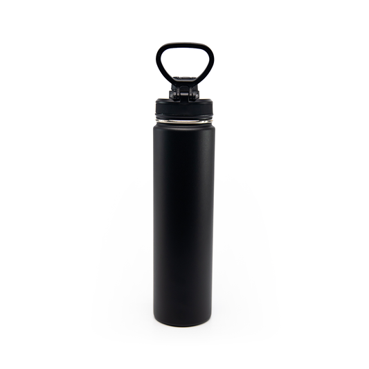 Garrafa Térmica Faster Black 750ml - Essense Sand