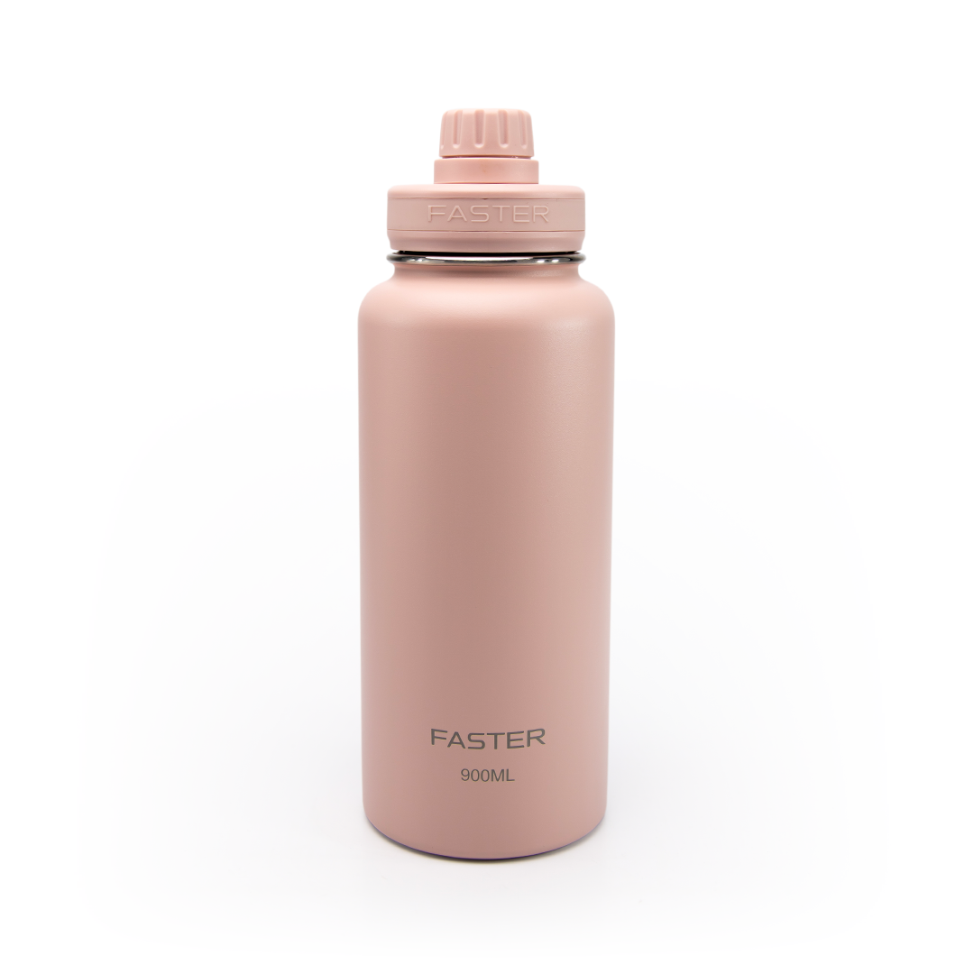 Garrafa Térmica Faster Rosa Blush 900ml - Essense Sand