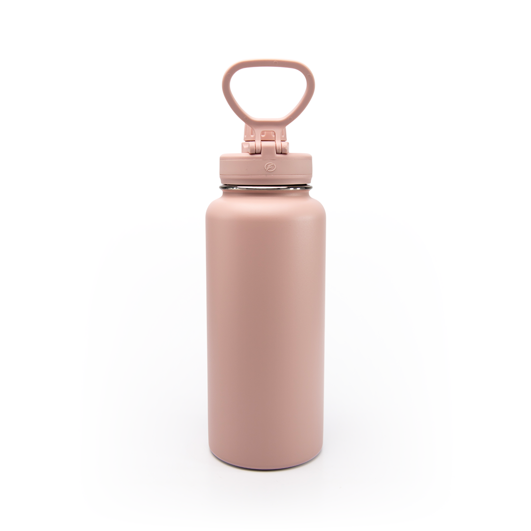 Garrafa Térmica Faster Rosa Blush 900ml - Essense Sand