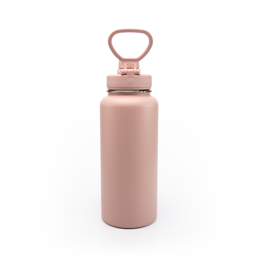 Garrafa Térmica Faster Rosa Blush 900ml - Essense Sand