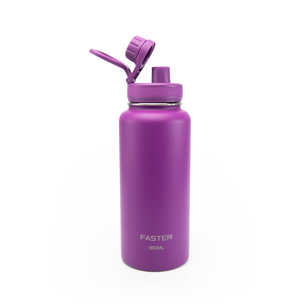 Garrafa Térmica Faster Violet 900ml - Essense Sand