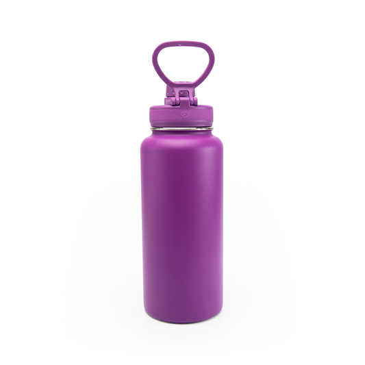 Garrafa Térmica Faster Violet 900ml - Essense Sand
