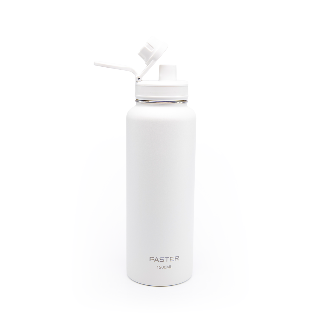 Garrafa Térmica Faster White 1200ml - Essense Sand