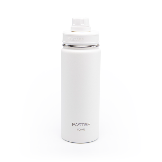 Garrafa Térmica Faster White 500ml - Essense Sand