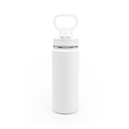 Garrafa Térmica Faster White 500ml - Essense Sand