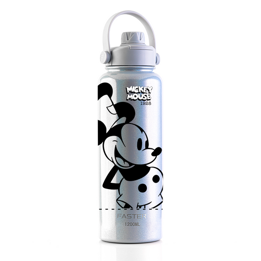 Garrafa Térmica Faster Strap Shine Gelo Mickey Par Clássico - 1200ml