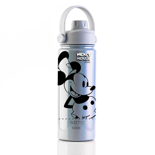 Garrafa Térmica Faster Strap Shine Gelo Mickey Par Clássico - 500ml