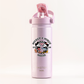 Garrafa Térmica Faster Strap Shine Rosa Mickey Amor em Preto e Branco - 500ml
