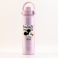 Garrafa Térmica Faster Strap Shine Rosa Mickey Brilho do Ícone - 750ml