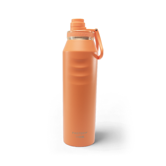 Garrafa Térmica Faster Oásis Laranja Solaris - 1100ml