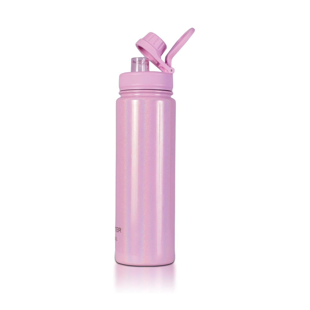 Garrafa Térmica Faster Shine Rosa 750ml