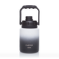 Garrafa Térmica Gig Fast Preto e Branco 1200ml