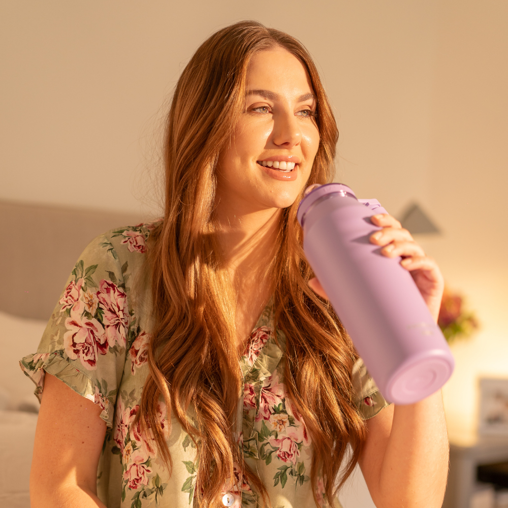 Garrafa Térmica Faster Oásis Roxo Brisa - 950ml