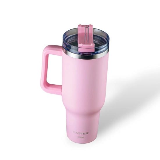 Copão Faster 1200ml Rosa Copo Térmico