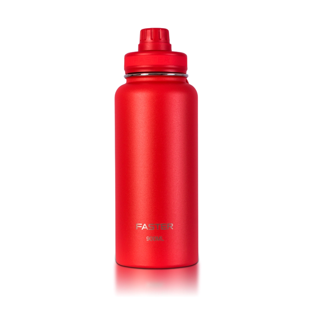 Garrafa Térmica Faster Chic Red  Vermelha900ml