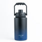 Garrafa Térmica Gig Fast Preta C/ Marinho Tritan 1800ml