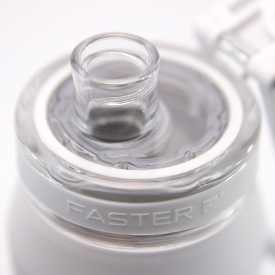 Garrafa Térmica Faster Oásis Branca Lótus - 500ml