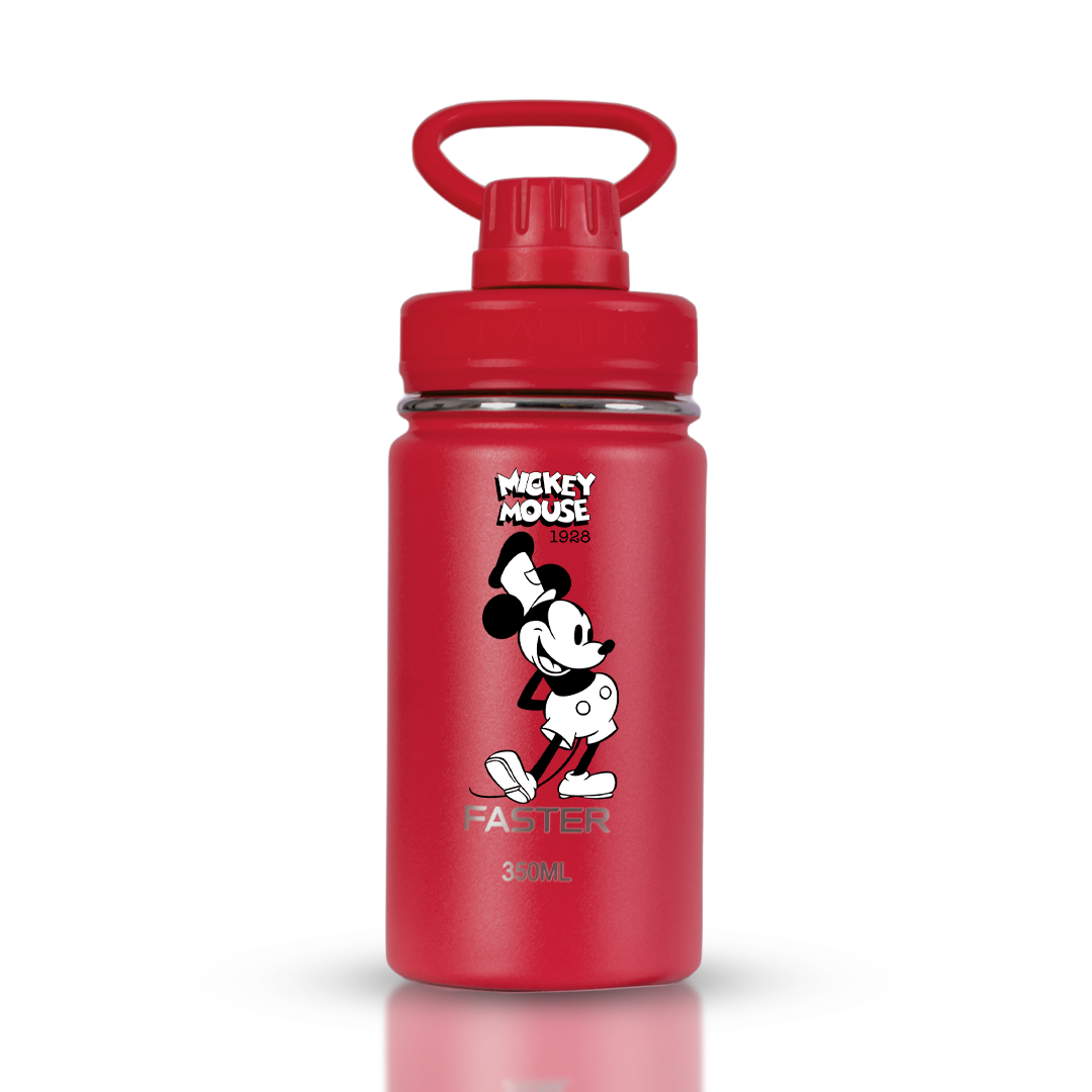 Garrafa Térmica Faster Chic Red 350ml - Mickey Est. 1