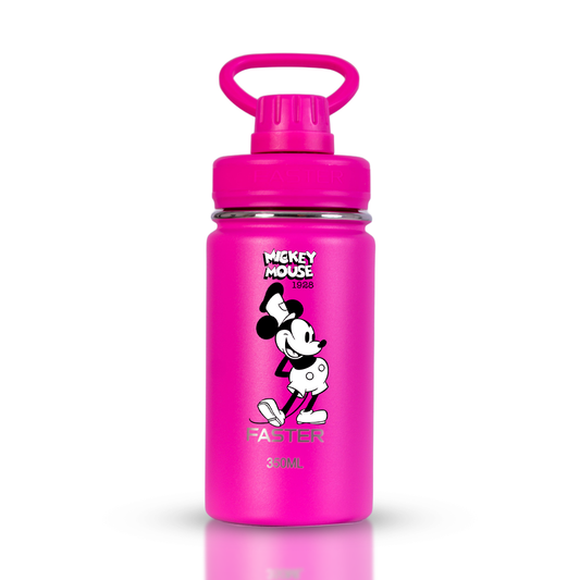 Garrafa Térmica Faster Pink 350ml - Mickey Est. 1