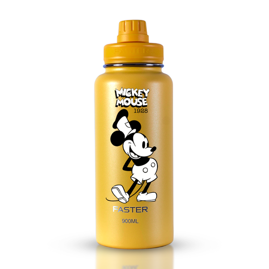 Garrafa Térmica Faster Curry 900ml - Mickey Est. 1