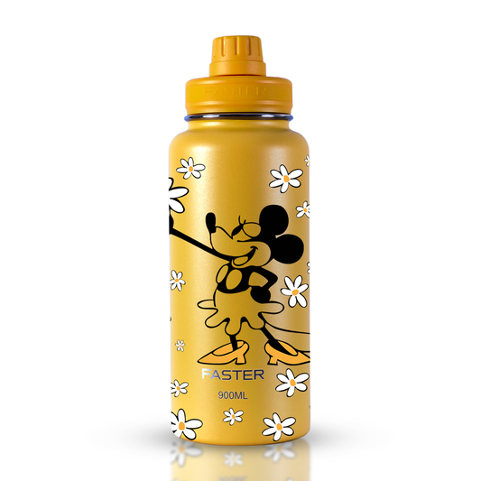 Garrafa Térmica Faster Curry 900ml - Mickey Est. 7
