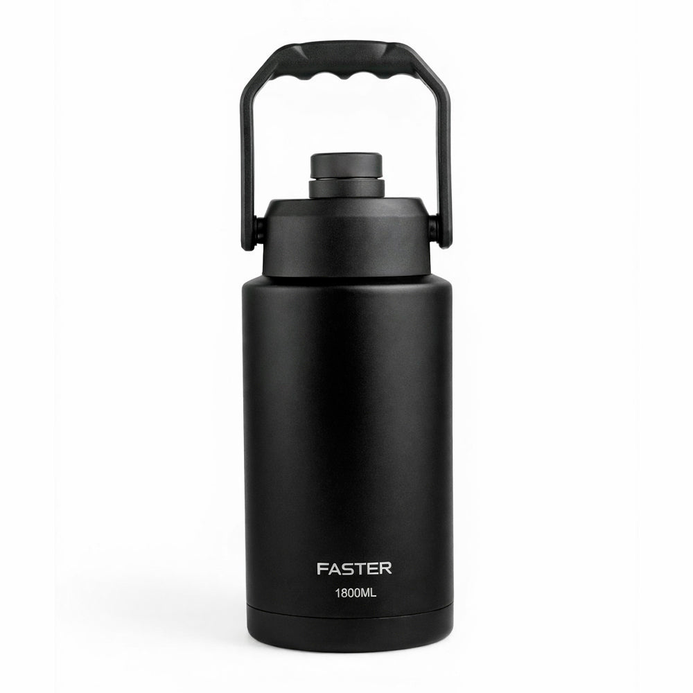 Garrafa Térmica Gig Fast Black Bico Sand 1800ml